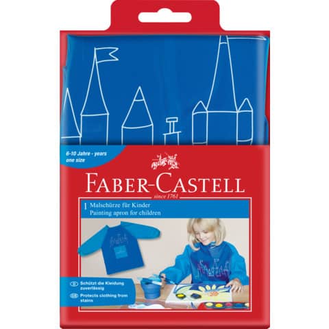 FABER-CASTELL - Malschürze  blau