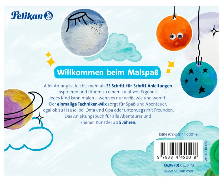 Pelikan - Malen lernen - Das schlaue Anleitungsbuch