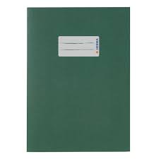 Herma -  Hefthülle - A5 - Papier - Dunkelgrün 