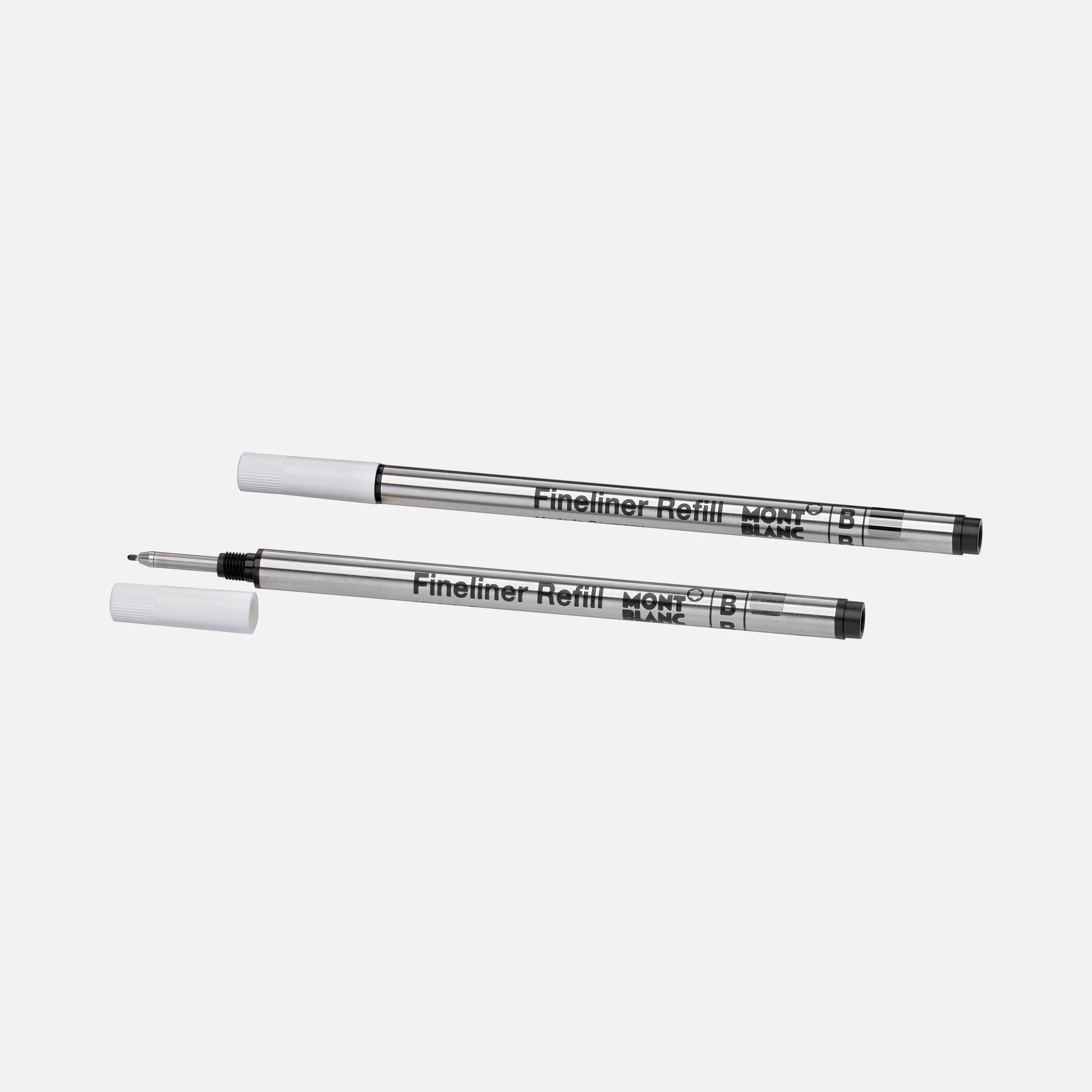 Montblanc - 2 Fineliner-Minen - Breit - Mystery Black