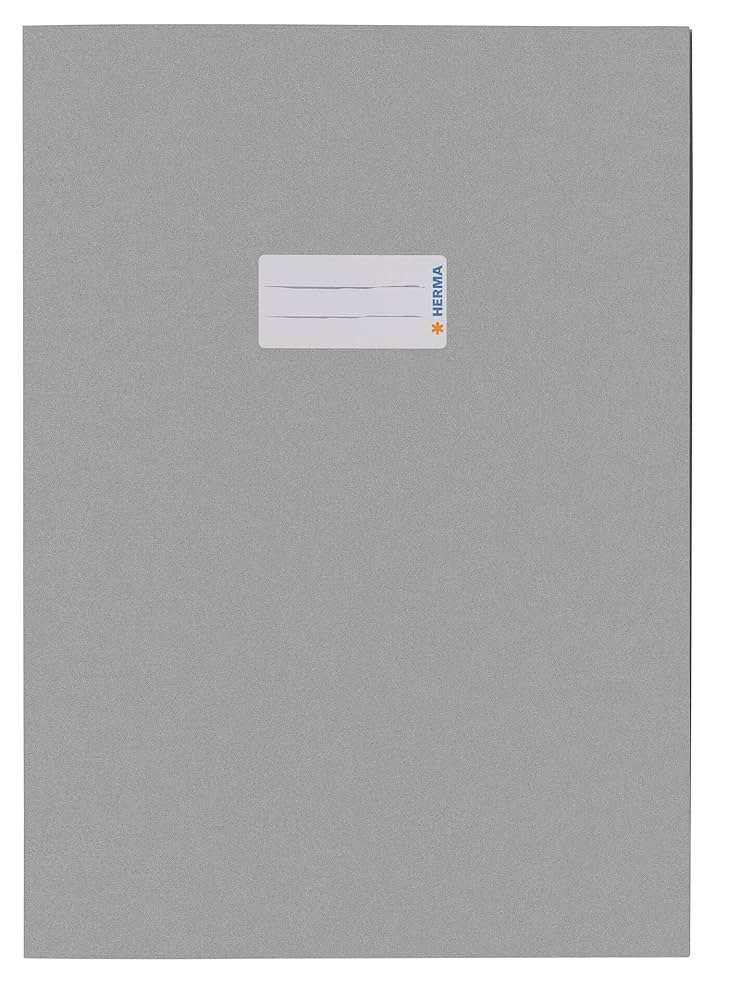 Herma - Hefthülle - Papier - Grau - A4