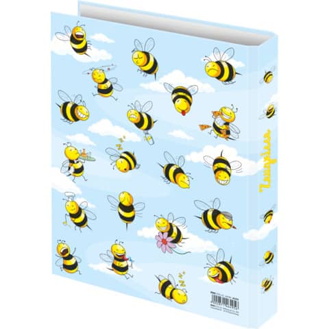RNK Verlag - Zeugnisringbuch "Crazy Bees" - A4, 4 Ring-Mechanik