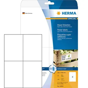 Herma - Kopieretiketten - 105x148mm - 100 Etiketten 