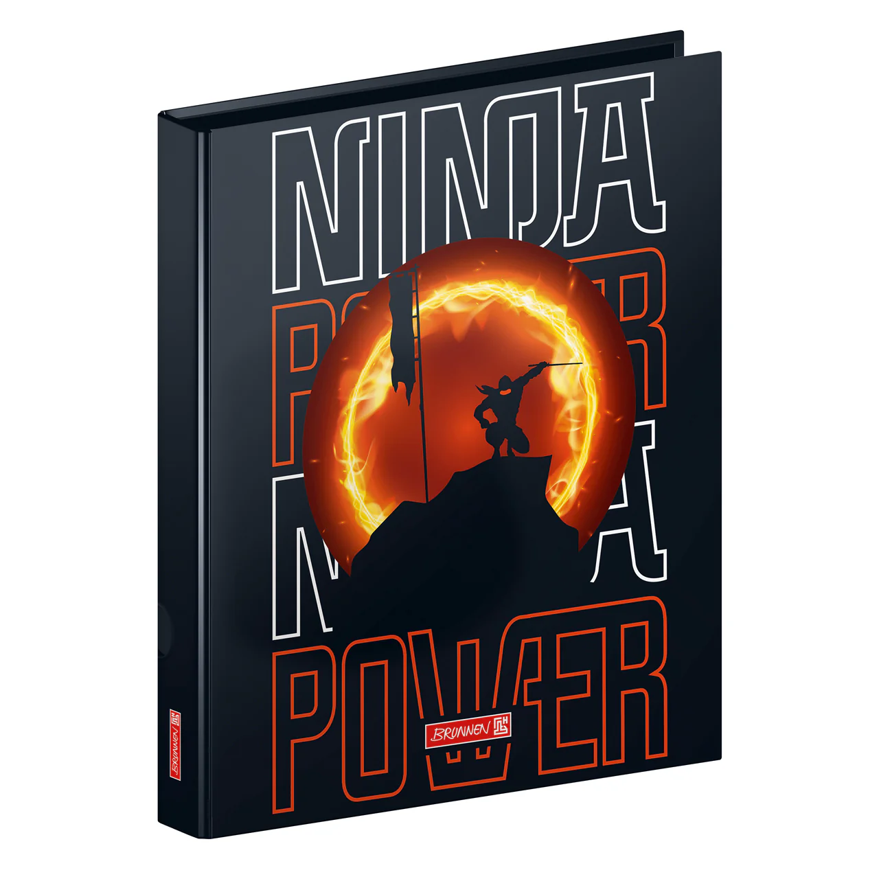Brunnen - Ringbuch A4 Ninja Power