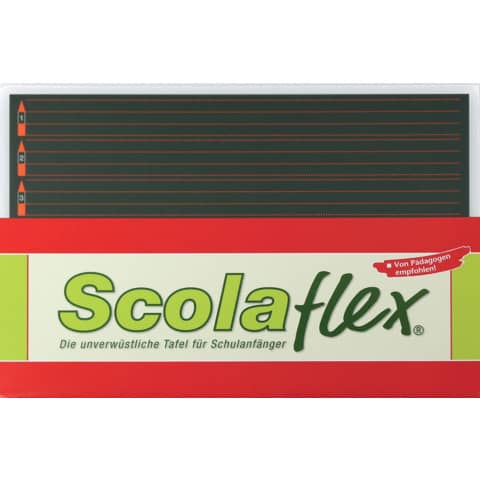 Staufen® - Schülertafel Original Scolaflex® A1, Kunststoff, 25,9 x 17,7 cm, schwarz