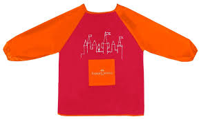 Faber-Castell - Malkittel - rot/orange