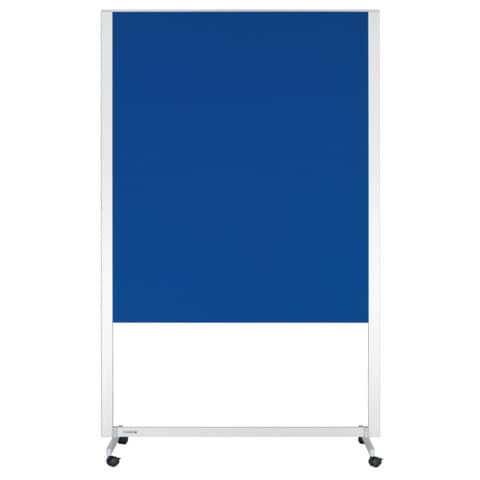 Moderationswand PROFESSIONAL mobil - 120 x 150 cm, dunkelblau/Filz