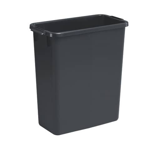 Durable - Abfallsammler DURABIN 60 - schwarz recycled