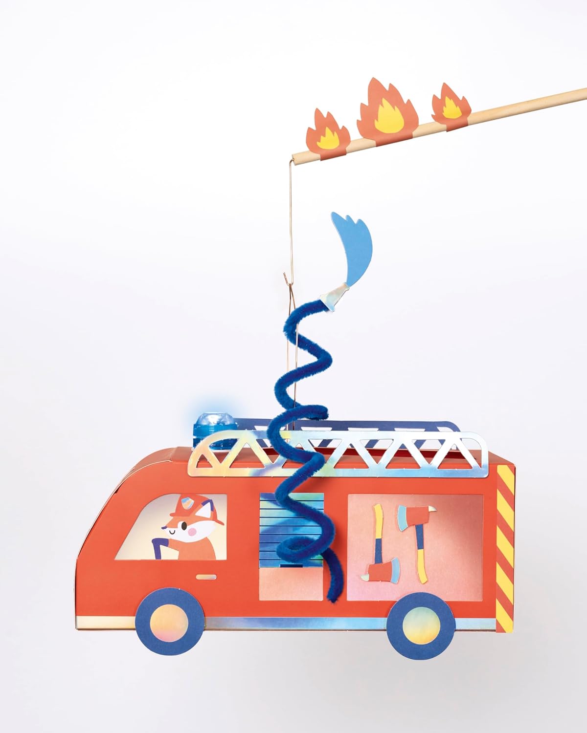 Folia - Laternen-Bastelset - Feuerwehr