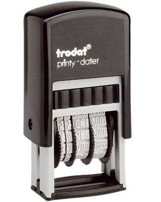 Trodat - Datumstempel 3mm - Monat in Zahlen