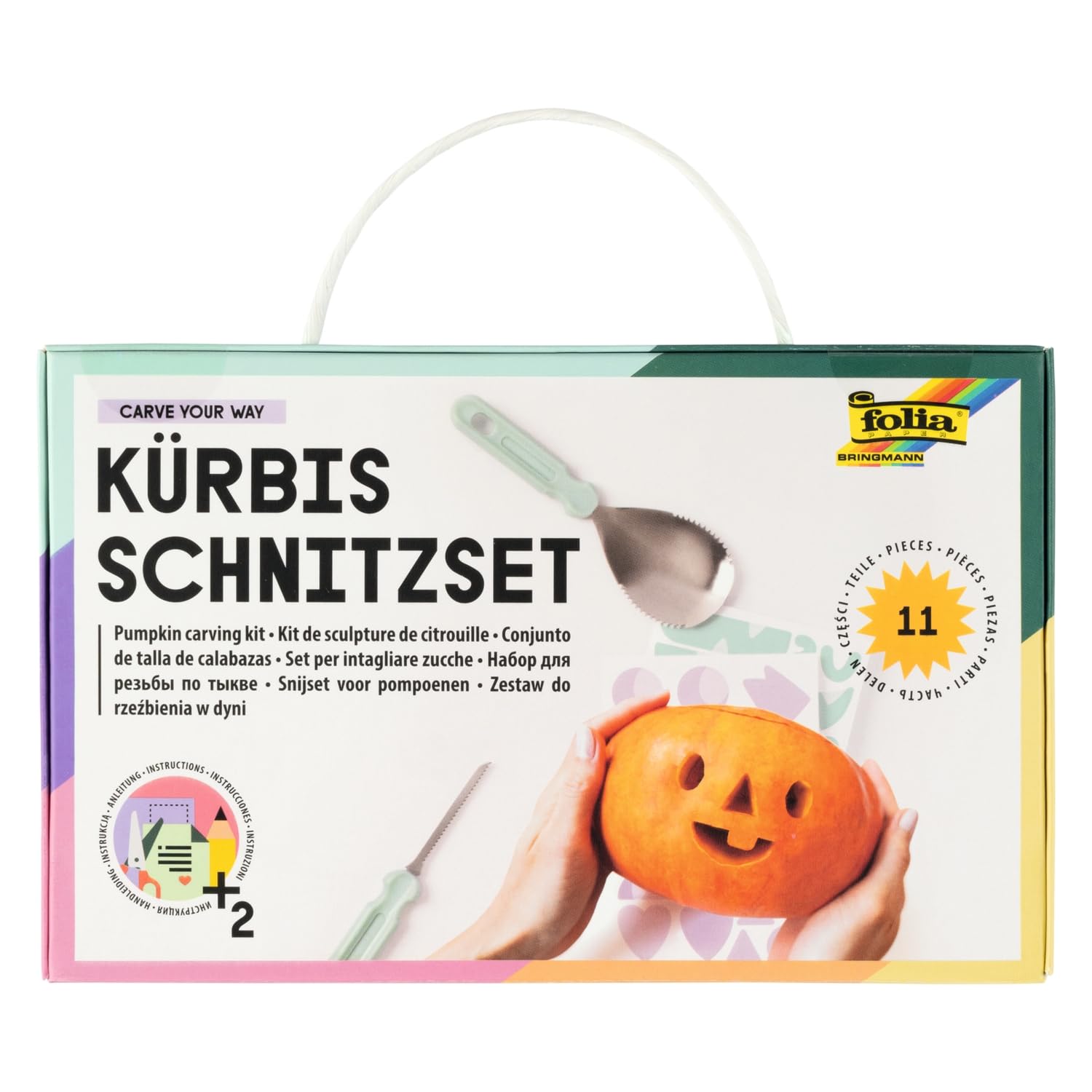 Folia - Kürbis Schnitzset