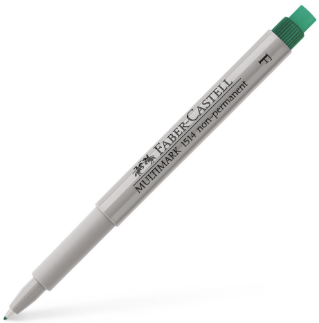 Faber -Castell - Fineliner Multimark - non-permanent - F - Grün