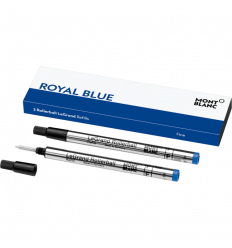 Montblanc - Rollerball-Mine LeGrand - Royal Blue - Fine - 2 Stück 