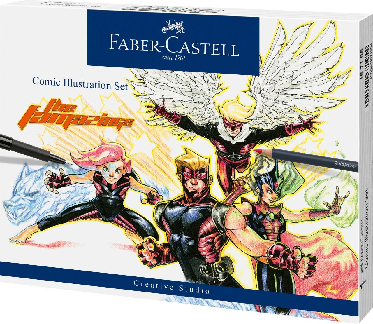 Faber-Castell - Comic Illustration Set - 15-teilig