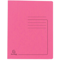 Exacompta - Schnellhefter - A4 - Karton - Pink Intensiv 