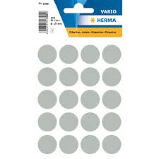 Herma - Haftetiketten - 19mm - 100Stk. - Grau 