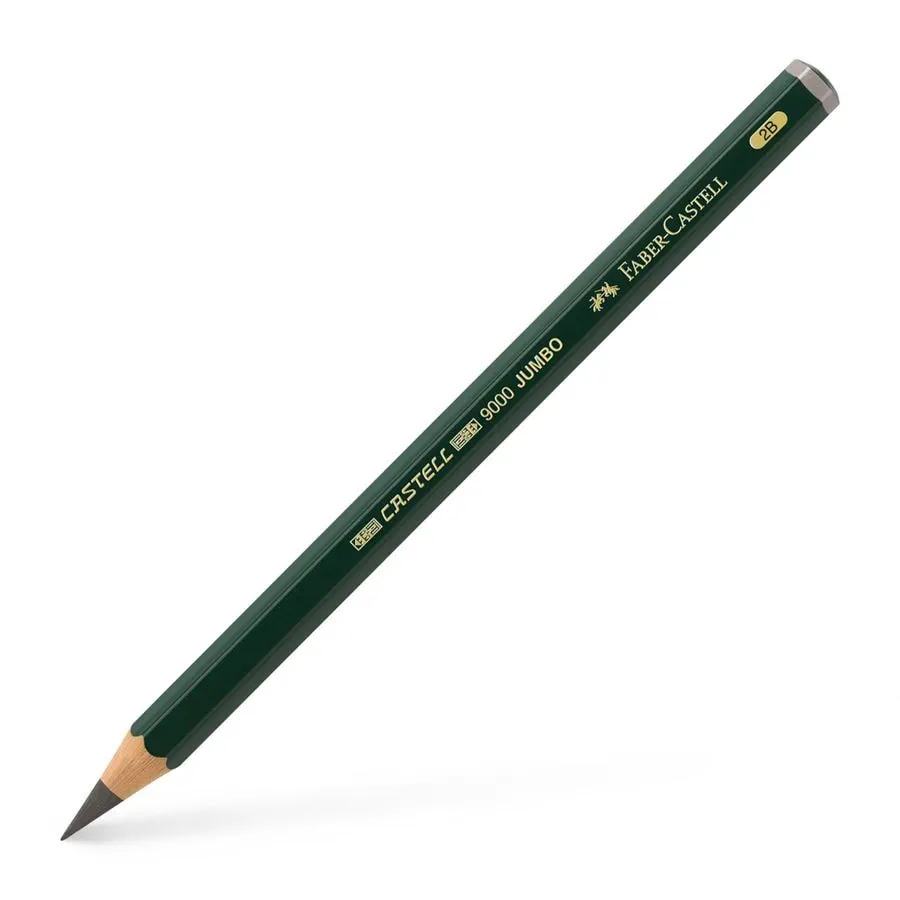 Faber-Castell - Bleistift 9000 Jumbo - 2B