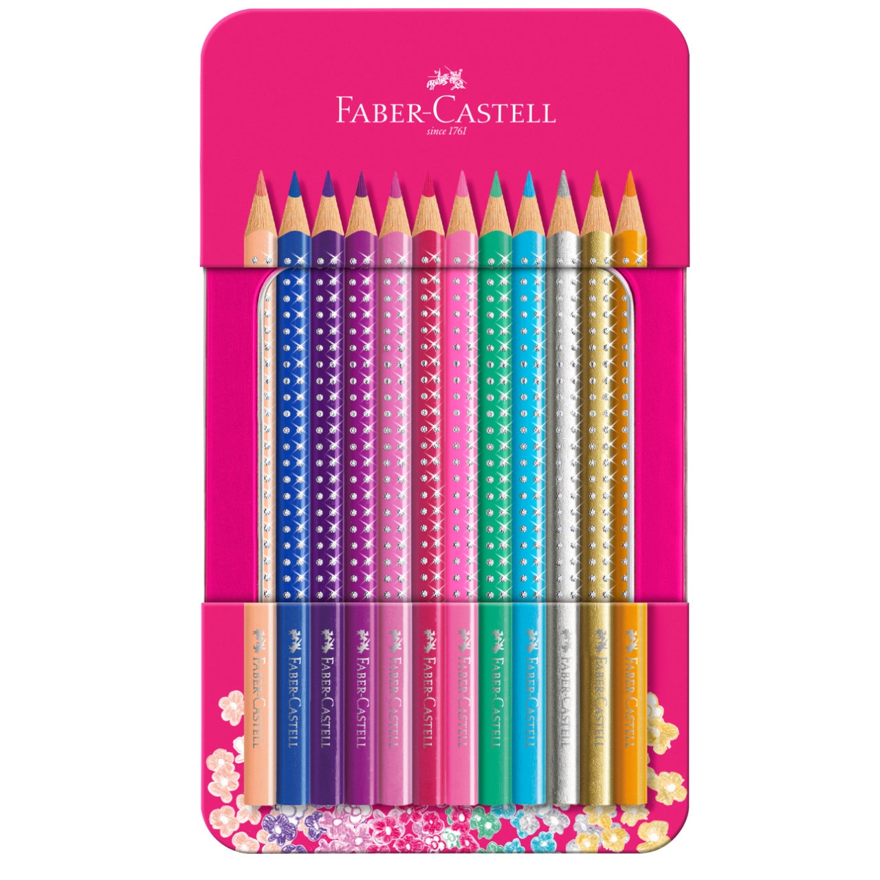 Faber-Castell - Buntstifte Sparkle - 12 Stück