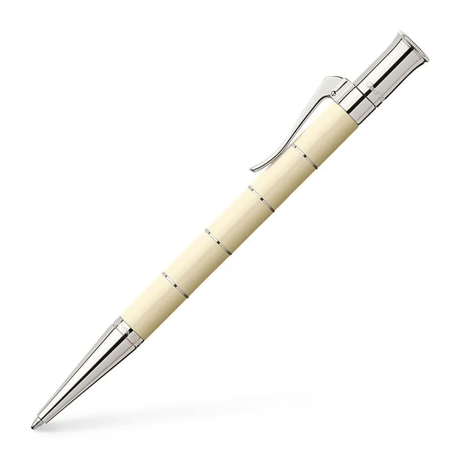 Graf von Faber-Castell - Drehkugelschreiber - Classic Anello Elfenbein