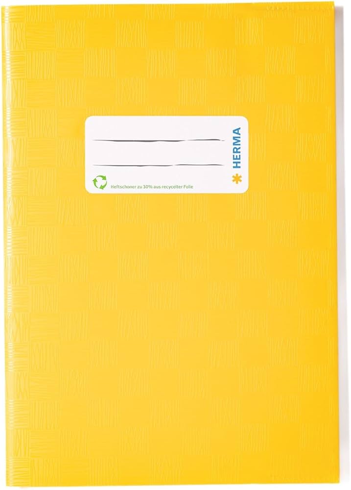 Herma - Hefthülle - A5 - PP - Gelb 