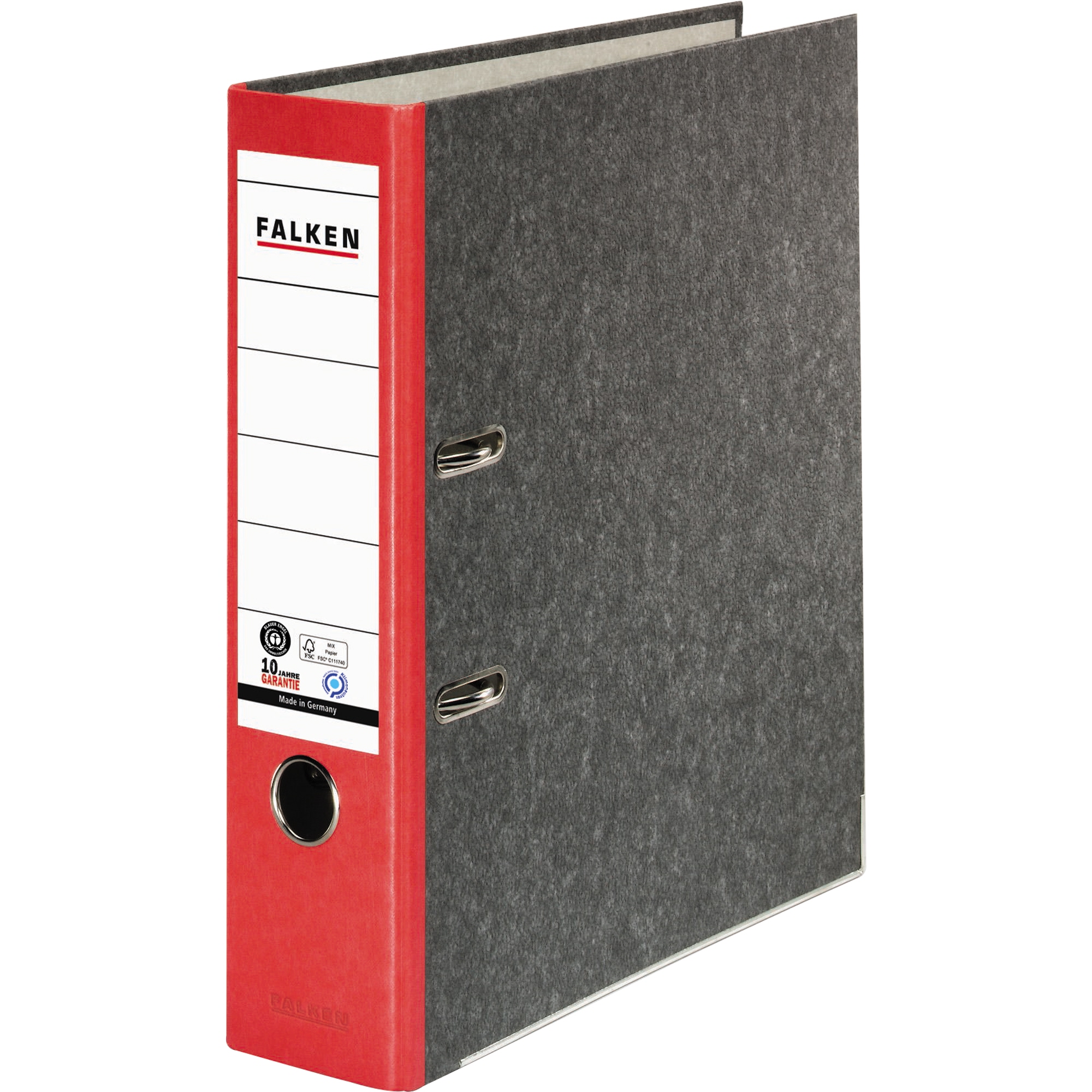 Ordner Standard A4 80mm rot