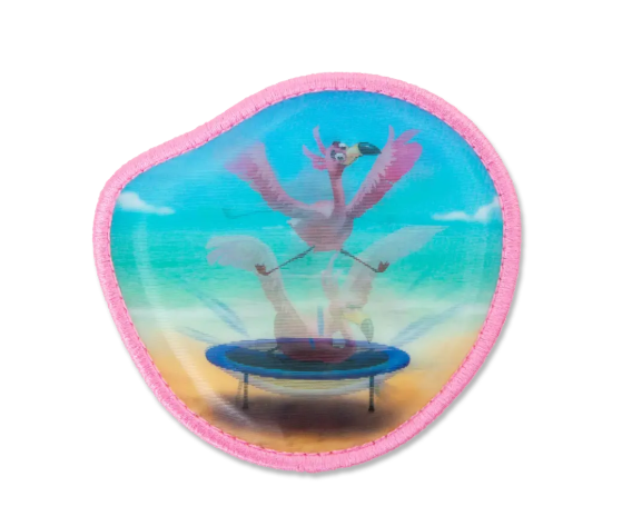 ergobag - Wackelbild Klettie - Flamingo
