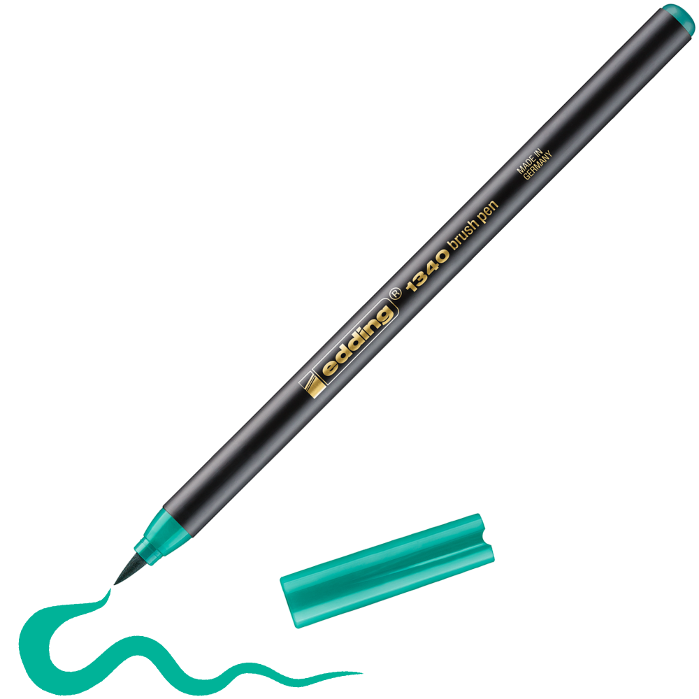 edding - Brushpen  1340 grün