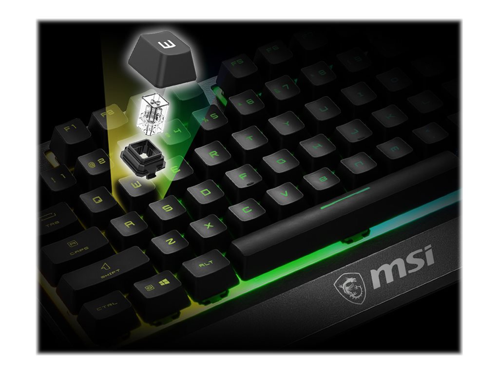 MSI - Gaming Tastatur - Vigor GK30