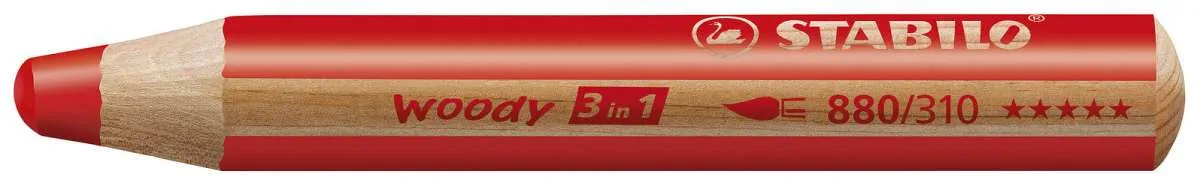 Stabilo - Farbstift Woody - Rot