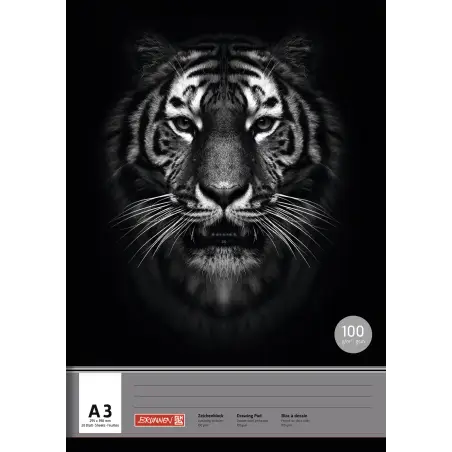 Brunnen - Zeichenblock A3 - 20 Blatt - 100gr.