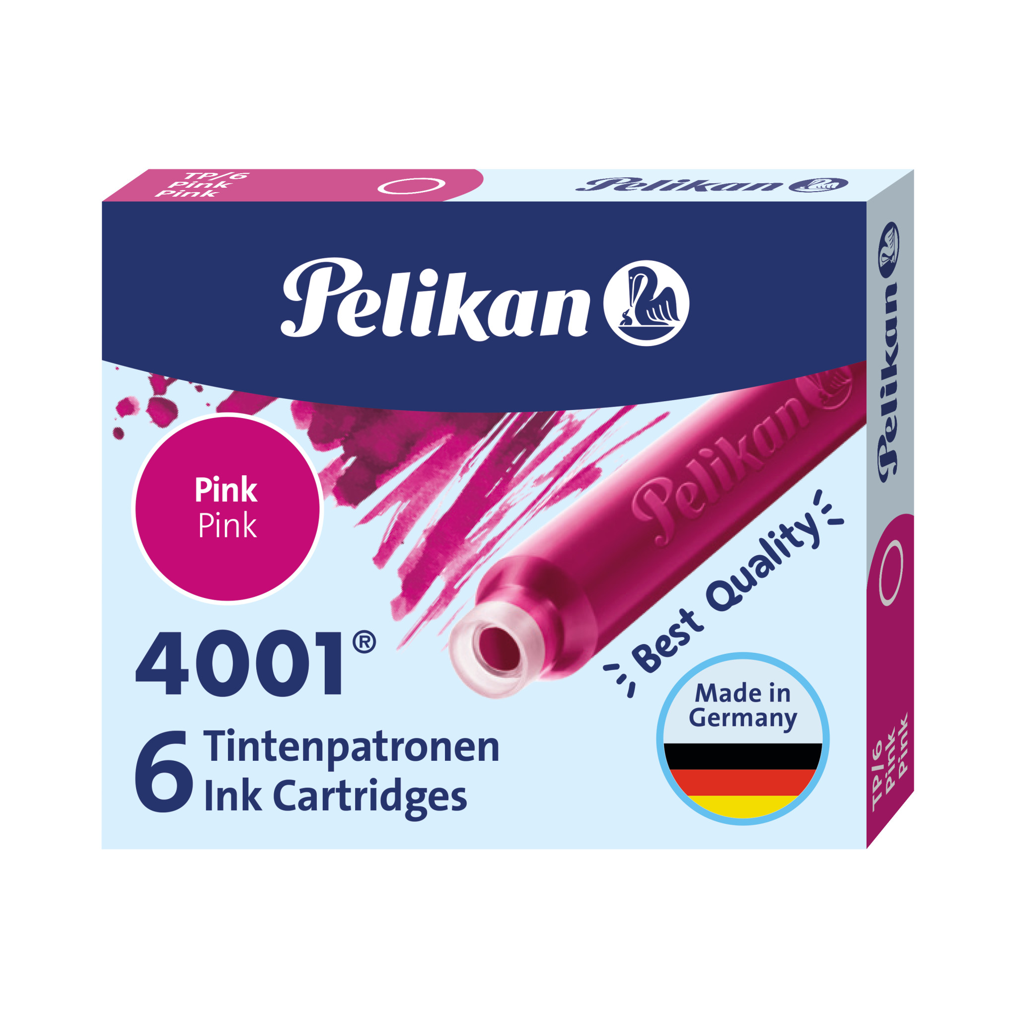 Pelikan - Tintenpatronen 4001 - 6 Stück