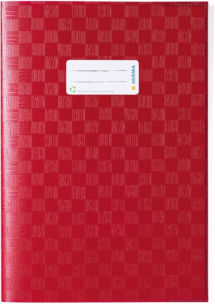 Herma -  Hefthülle - A4 - PP - Weinrot 