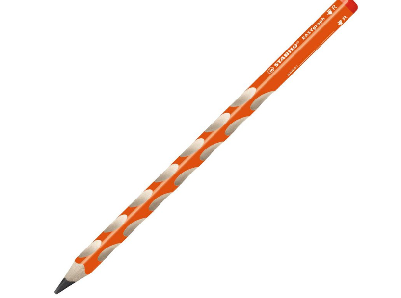 Stabilo -  Bleistift EASYgraph - HB - rechts - orange
