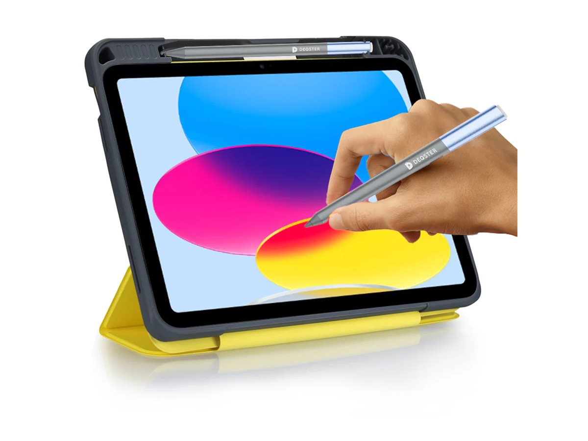 DEQSTER - Apple iPad Case 10.9 (10. Gen) - Rugged MAX Case - Gelb