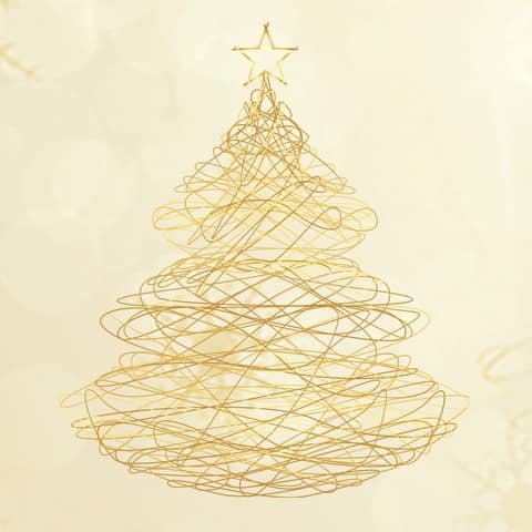 SIGEL - Weihnachts-Umschlag Graceful Christmas - DIN lang (110x220 mm), 50 Umschläge