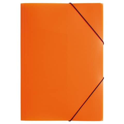 Pagna® - Gummizugmappe Lucy Colours - A3, PP, orange  transluzent