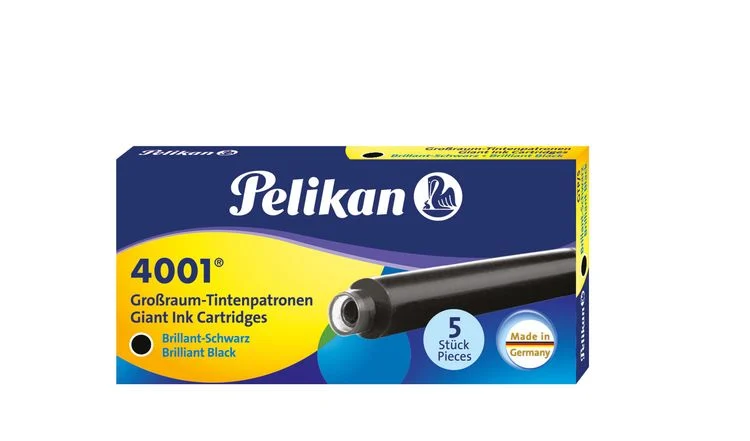 Pelikan - Großraum-Tintenpatrone 4001 GTP - 5 Stück