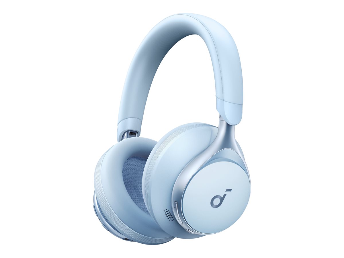 ANKER - OverEar Bluetooth Kopfhörer - Soundcore Space One - adaptives ANC USB-C - Blau