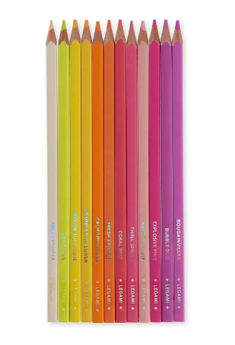 Legami - Farbstifte - Magenta - 12er Pack