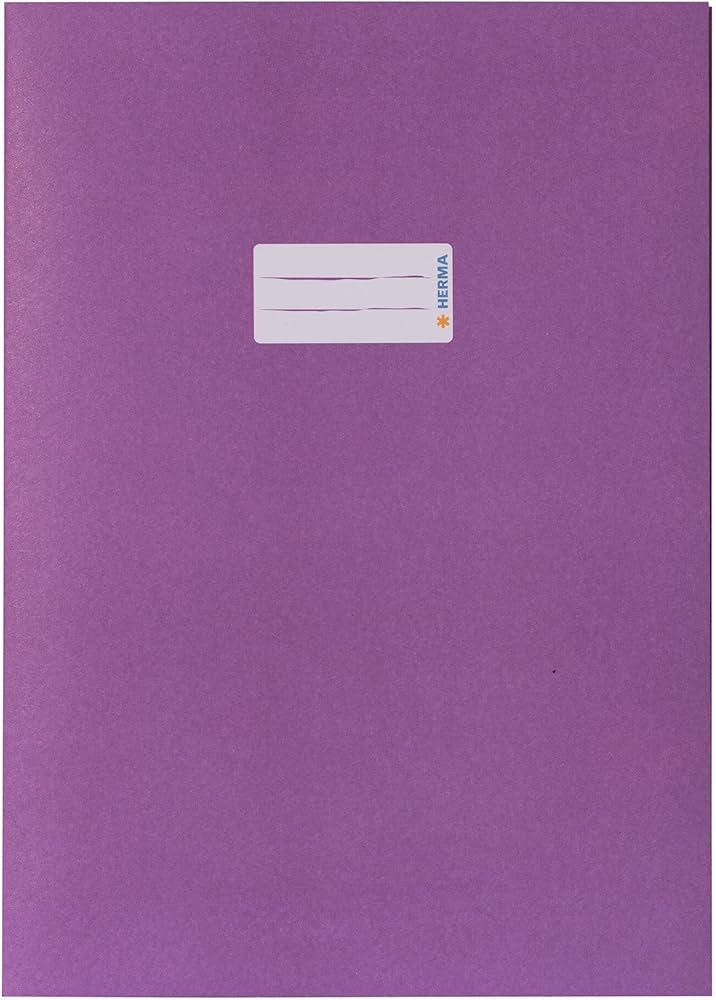 Herma -  Hefthülle - A5 - Papier - Violett 