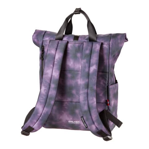 walker - Rucksack Roll Top - batik purple