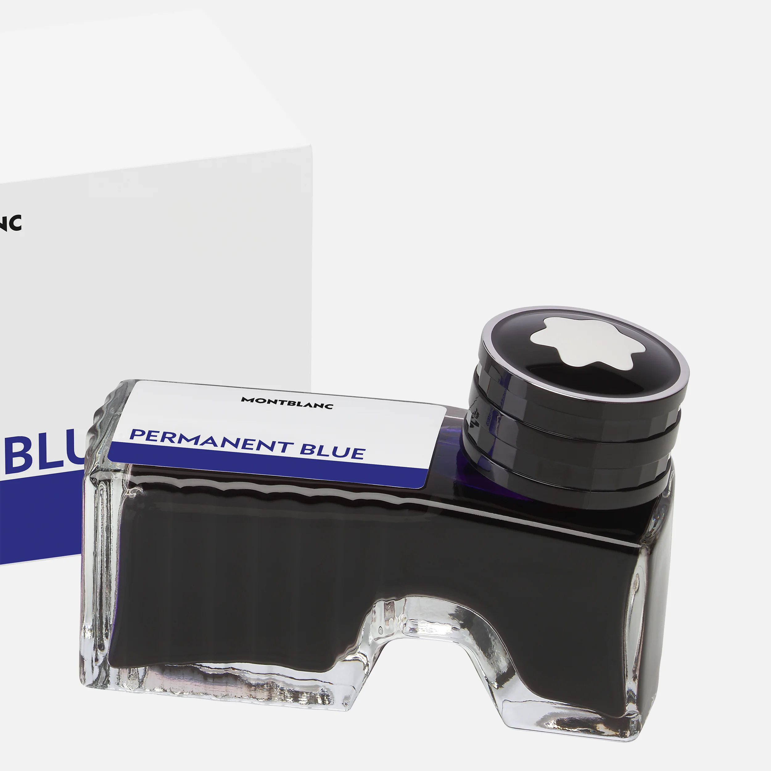 Montblanc - Tintenfass 60 ml - Permanent Blue