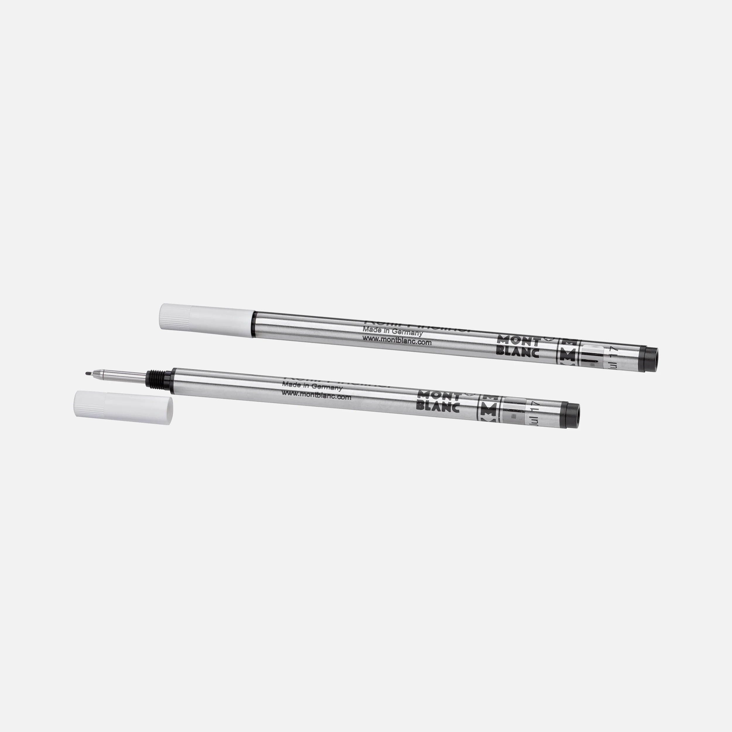 Montblanc - 2 Fineliner-Minen - Mittelbreit - Mystery Black