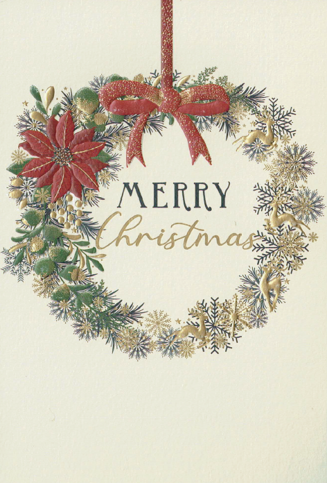 ABC - Weihnachten Glückwunschkarten - 8 Karten DIN B 6